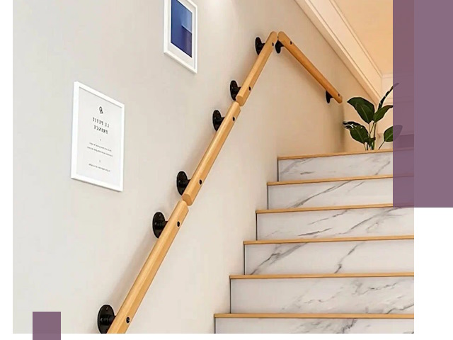 Поручни металлические и деревянные под ключ в Кандалакше