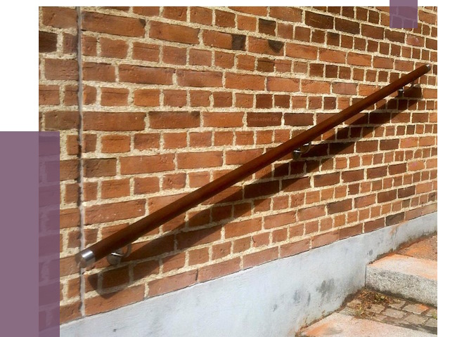 Изготовление пристенных поручней в Кандалакше от 4395 руб. — ПРОЛЁТ-Кнд