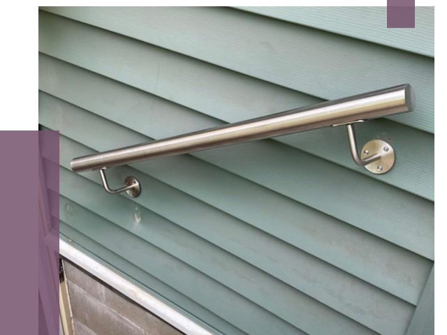 Поручни из нержавеющей стали в Кандалакше от 7577 руб.  | ПРОЛЁТ-Кнд